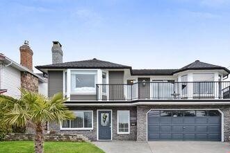 Ocean and Mountain Views Updated Home in White Rock